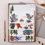 Camping Animal Children's Writing Paper Gift Box Set, thumbnail 1 of 4