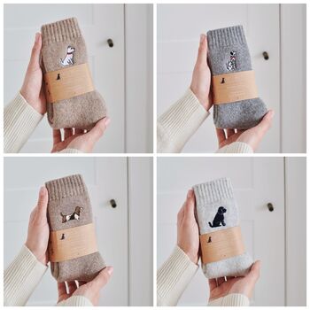 Christmas Dog Walker Socks – Perfect Gift For Dog Lovers, 4 of 12