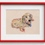 Daschund Signed Limited Edition Print, thumbnail 2 of 2