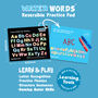 Water Words: Educational Bath Toys And Letter Games Bath Crayons, Letter, Word And Phonics Flashcards, thumbnail 3 of 7