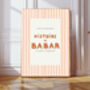 Babar The Elephant Book Cover Print, thumbnail 2 of 3