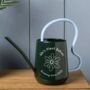 Personalised Wavey Green Watering Can, thumbnail 1 of 4