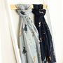 Whippet Print Scarf, thumbnail 7 of 11