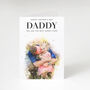 Personalised Watercolour Fathers Day Card, thumbnail 1 of 5