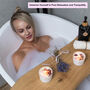 Luxury Crystal Candle Gift Set Of Two / Lavender And English Rose, thumbnail 2 of 8