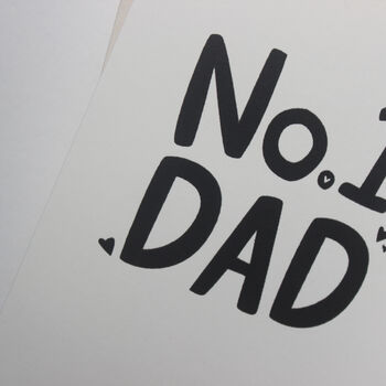 No.One Dad Fathers Day Card, 3 of 8