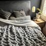 Textured Blanket Arm Knit Kit, thumbnail 2 of 5