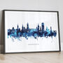 Aberdeen Skyline Cityscape Wall Art Print, thumbnail 7 of 12