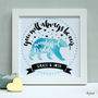 Personalised Daddy Bear Framed Print, thumbnail 4 of 11