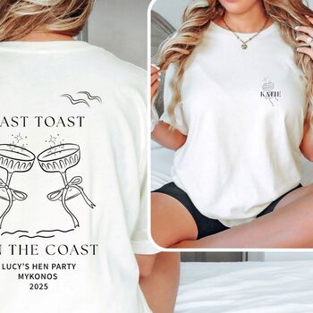 Last Toast On The Coast T Shirt, 2 of 3