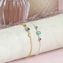 Mother And Two Children Birthstone Bracelet, thumbnail 4 of 9