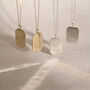 9ct Solid Gold Engravable 'Love You More' Pendant, thumbnail 2 of 5