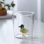 Cute 3D Animal Drinking Glass, thumbnail 7 of 8