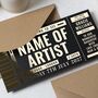 Personalised Concert Ticket Gift Voucher For Daughter, thumbnail 4 of 9