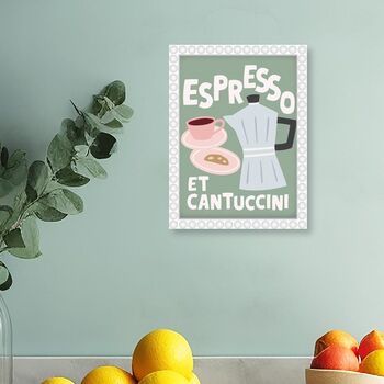 Espresso And Cantuccini Framed Print, 5 of 6