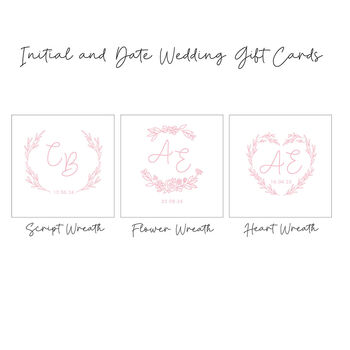 Initial And Date Personalised Bracelet Wedding Gift Set, 10 of 12