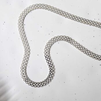 Sterling Silver Slinky Necklace, 4 of 6