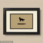 Personalised Border Collie Print For One Or Two Dogs, thumbnail 5 of 10