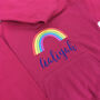 Personalised Child's Rainbow Hoodie, thumbnail 3 of 8