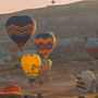 Hot Air Balloons Taking Off Landscape Unframed Print, thumbnail 5 of 7
