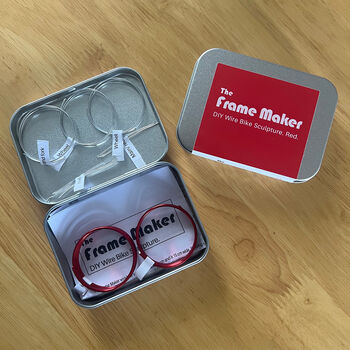 The Frame Maker DIY Wire Bike Sculpture, 6 of 12