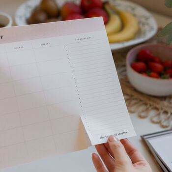 A4 Meal Planner Notepad, 8 of 9