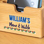 Personalised iPhone And Apple Watch Charging Stand, thumbnail 3 of 7