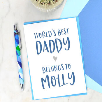 World's Best Daddy Card, 2 of 3