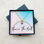 You're The Best Personalised Star Necklace, thumbnail 2 of 6