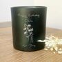 Birth Flower Gift Glow Through Candle April, thumbnail 1 of 2