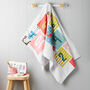 Children's Personalised Hopscotch Swimming Towel, thumbnail 1 of 6