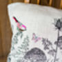 'Meadow Grasses' Printed/Stitched Cushion Cover, thumbnail 4 of 4