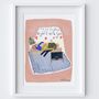 Crazy Friday Nights With You Guilty Pleasure Art Print, thumbnail 3 of 3