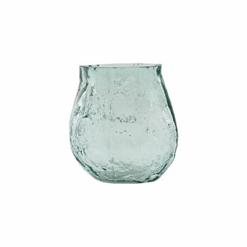 Blue Textured Glass Vase, 2 of 3