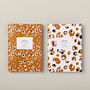 A6 Animal Print Notebook Set, thumbnail 3 of 8