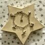 Girl's Charm Bracelet With Six Sterling Silver Charms, thumbnail 5 of 7