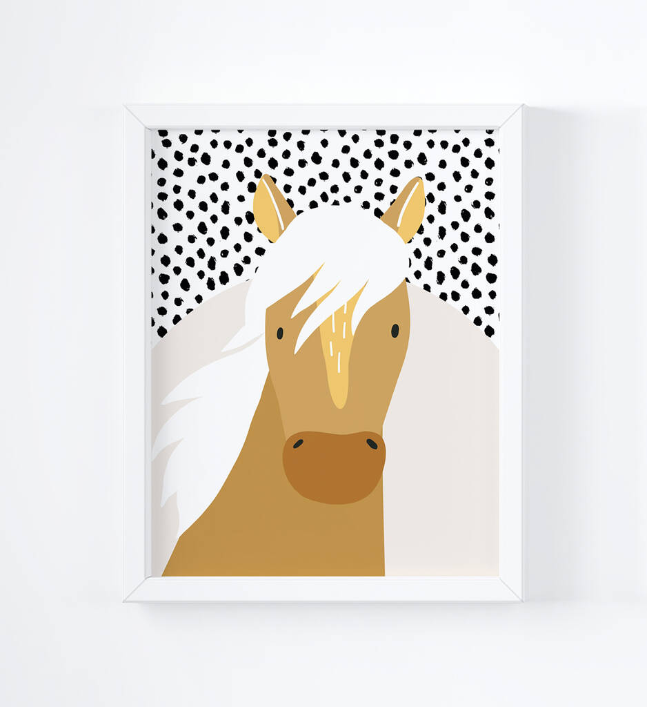 Spotty Pastel Farm Animal Prints By Lunella Spotty Pastel Farm Animal Prints By Lunella