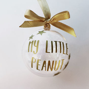 A Personalised Christmas Tree Bauble, 3 of 12