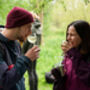 Couples Foraging By Bike With Wild Food Picnic, thumbnail 2 of 7