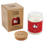 Gingerbread Scented Christmas Candle | 'Merry Christmas Mum' | Penguins | Seasonal Winter Home Décor, thumbnail 2 of 2
