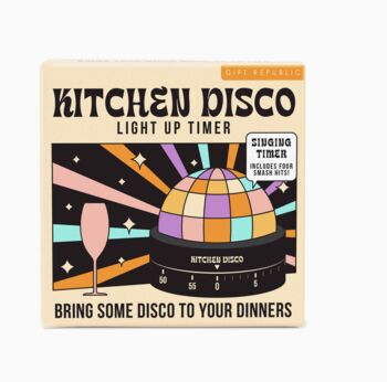 Kitchen Disco Light Up Timer, 4 of 4