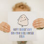 Happy Father's Day From Your Little Monster Card, thumbnail 1 of 3