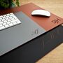Personalised Leather Desk Mat, thumbnail 2 of 11