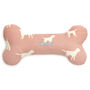 Mutts And Hounds Cotton Squeaky Bone Dog Toy, thumbnail 5 of 5
