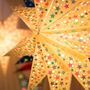 Sequinned Paper Starlight Lampshade, thumbnail 2 of 7
