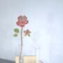 Personalised Wood And Glass Bud Vase, thumbnail 1 of 5