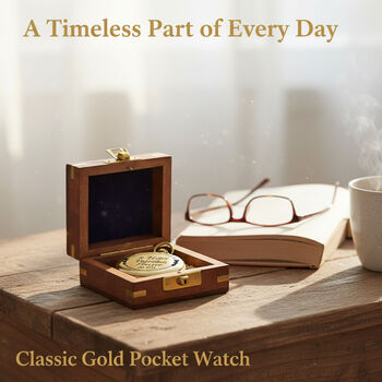 Personalised The Balmoral Pocket Watch With Case A Birthday And Anniversary Gift, 8 of 12
