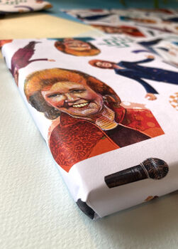 Cilla Inspired Wrapping Paper, Retro Camp 80s Gift Wrap, 8 of 12