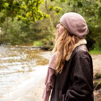 Slouchy Alpaca Beret, 2 of 12