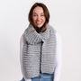 Gaia Scarf Knitting Kit, thumbnail 4 of 10